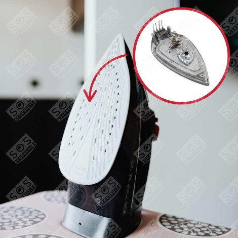 PIASTRA FERRO DA STIRO A VAPORE FERRO DA STIRO, FERRO A VAPORE - CS-00123518