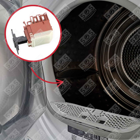 INTERRUTTORE ORIGINALE ASCIUGATRICE - 481227618278