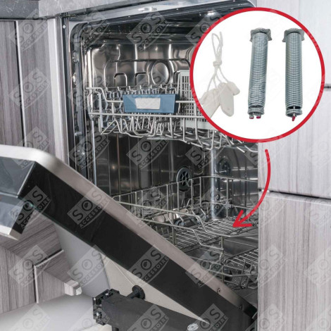 KIT DE REPARATION DE PORTE LAVASTOVIGLIE - 00754873, 00626664