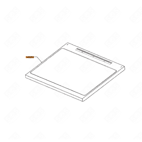 DESSUS, PLAQUE VITROCÉRAMIQUE PIANO COTTURA - 685618109