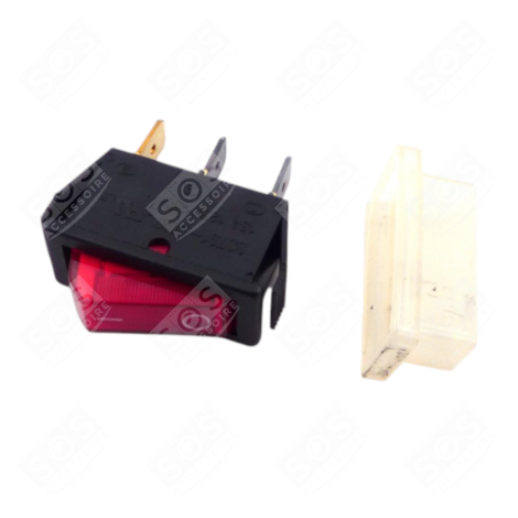 INTERRUPTEUR 1P VOYANT ROUGE AVEC PROTECTION MACCHINA DA CAFFÃ, CAFFETTIERA - ANID02865