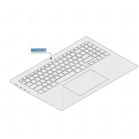 CLAVIER COMPLET (REPÈRE NKDECK0) DISPOSITIVI INFORMATICI - AFP764274