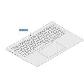 Clavier complet (repère NKDECK0)