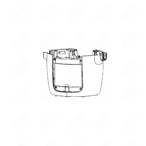 CORPS INFÉRIEUR NOIR VAPORIERE, CUOCITORI A VAPORE - SS-204775