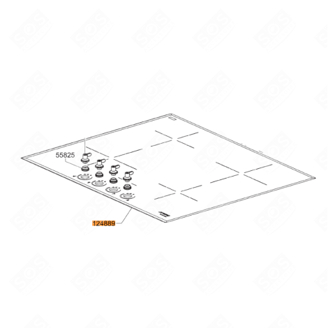 DESSUS INDUCTION PIANO COTTURA - 695617678