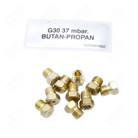 KIT INJECTEURS POUR GAZ NATUREL PIANO COTTURA - 12012012