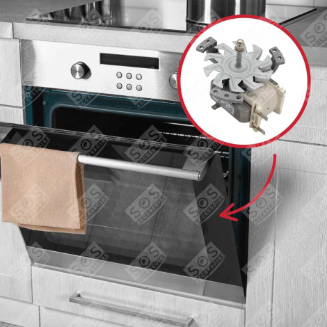 MOTORE VENTOLA FORNI, FORNELLI ELETTRICI E A GAS - 264900001