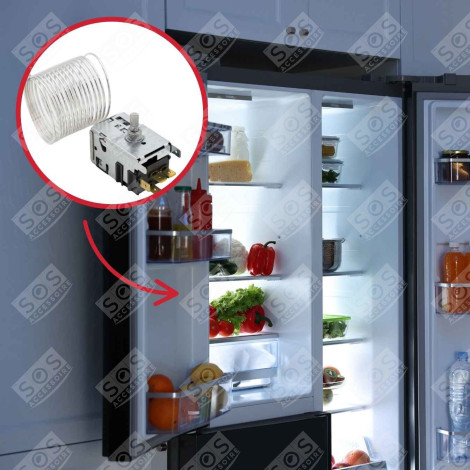TERMOSTATO DANFOSS N°6 FRIGORIFERO, CONGELATORE - AS0003932