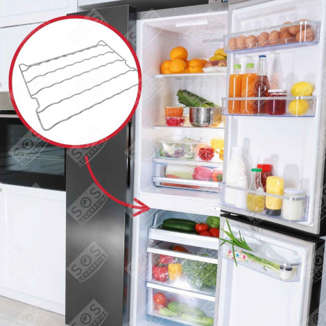 PORTA BOTTIGLIE 477X360 MM FRIGORIFERO, CONGELATORE - 7112508, 711250801