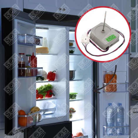 MOTORE VENTILATORE EVAPORATORE FRIGORIFERO, CONGELATORE - 4681JB1029A