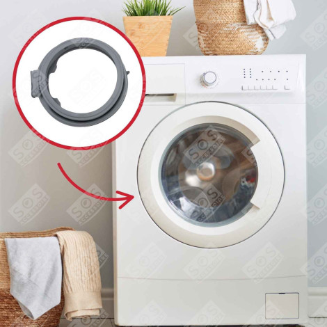 GUARNIZIONE DELL'OBLÒ (MANICOTTO) LAVATRICE - 34010698, 1067146