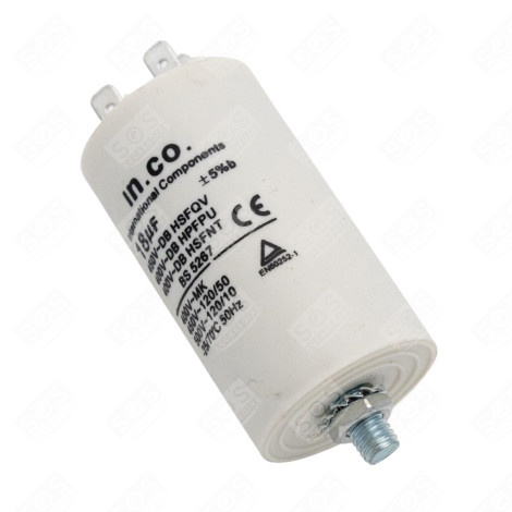 CONDENSATORE 18 MF LAVATRICE - 481912118285