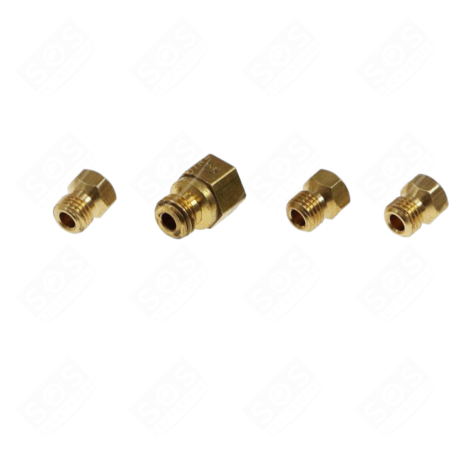 JEU D'INJECTEURS À GAZ BUTANE PROPANE FORNI, FORNELLI ELETTRICI E A GAS - 40291