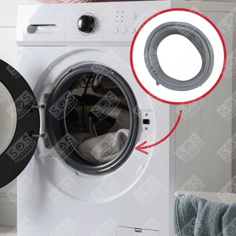 GUARNIZIONE DELL'OBLÒ (MANICOTTO) COMPATIBILI LAVATRICE - 5738064