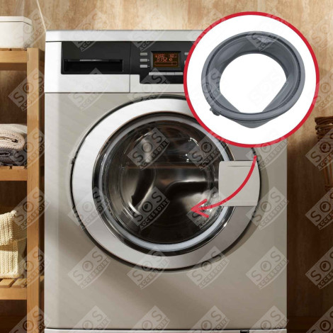 GUARNIZIONE DELL'OBLÒ (MANICOTTO) LAVATRICE - 00214400028302