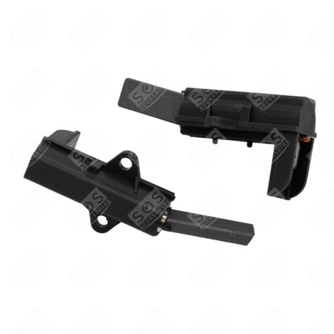 2 CARBONCINI DEL MOTORE + SUPPORTI LAVATRICE - C00196540, -C00035290