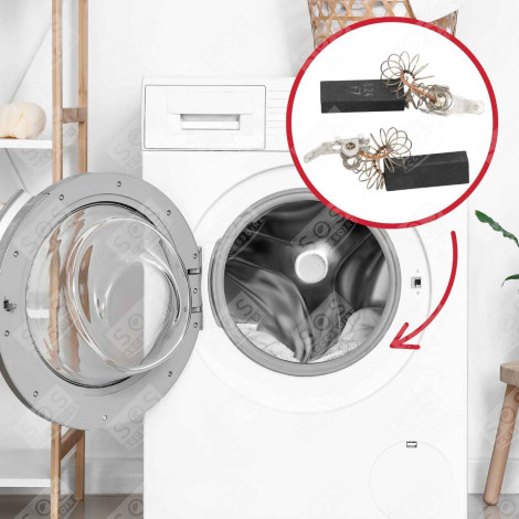 CARBONI MOTORE (X2) COMPATIBILI LAVATRICE - 3026790, 3320630