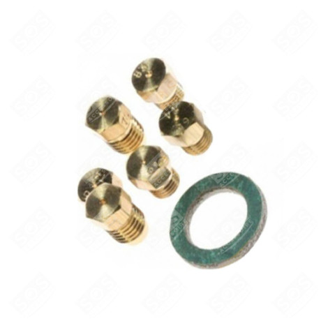 SET INIETTORI GAS BUTANO/PROPANO ORIGINALE FORNI, FORNELLI ELETTRICI E A GAS - C00299209
