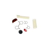 Tuyaux de connexion avec colliers, cabochon et vis