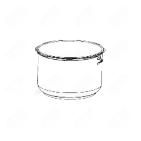 CUVE 8L INOX PENTOLE A PRESSIONE - SS-980531