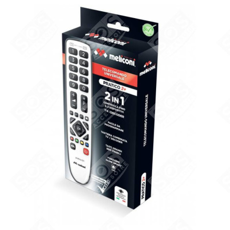 TÉLÉCOMMANDE TV UNIVERSELLE - PRATICO 2+ TELEVISIONI, TELEVISORI, TV - 360170