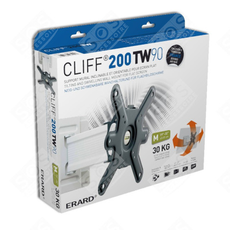 SUPPORT TV MURAL CLIFF 200TW90 TELEVISIONI, TELEVISORI, TV - 200TW90, 043420