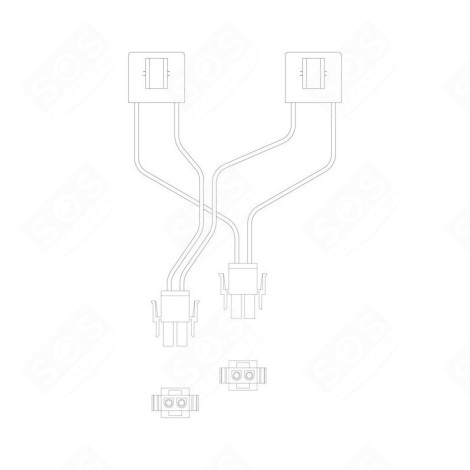THERMOSTAT D'ORIGINE FRIGORIFERO, CONGELATORE - 2263022135