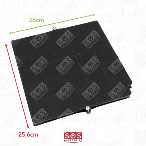 FILTRO A CARBONE 16CS CAPPA ASPIRANTE - 480122100934