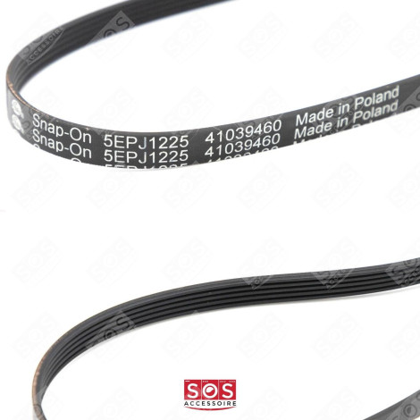 CINGHIA 1225J5 ORIGINALE LAVATRICE - 41039460, 268537