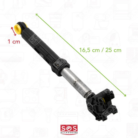 AMMORTIZZATORE (ALL'UNITÀ) ORIGINALE LAVATRICE - 481252918043, 00743656