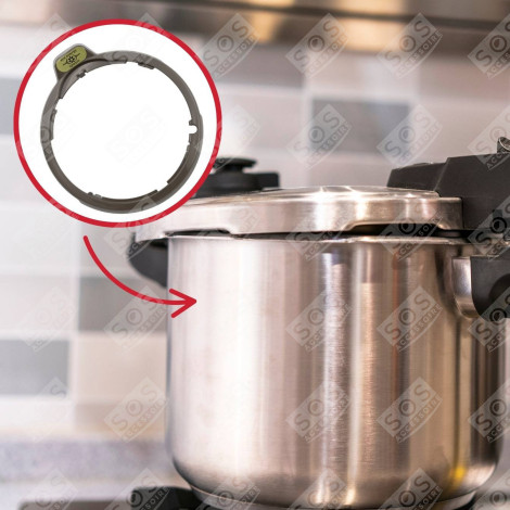 GUARNIZIONE COPERCHIO GRIGIO PENTOLE A PRESSIONE - SS-981153