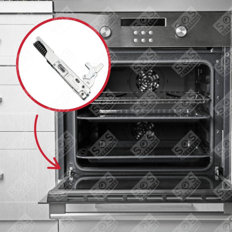 CERNIERA DELLA PORTA ORIGINALE FORNI, FORNELLI ELETTRICI E A GAS - 42818310