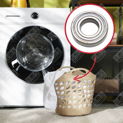 CUSCINETTO 6206ZZ ORIGINALE LAVATRICE - 481252028004, 6206ZZCG38