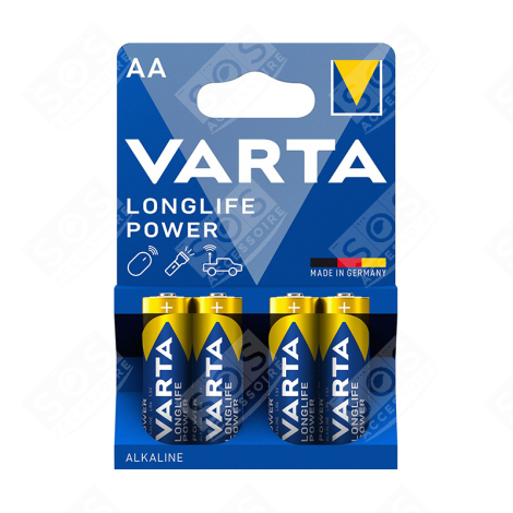 SET DI 4 BATTERIE ALCALINE AA LR06 ACCESSORI E PRODOTTI - 4906121414