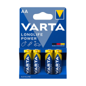 Set di 4 batterie alcaline AA LR06