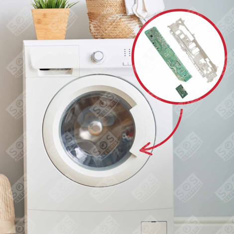 CARTE ÉLECTRONIQUE, MODULE DE COMMANDE LAVATRICE - AS0086491