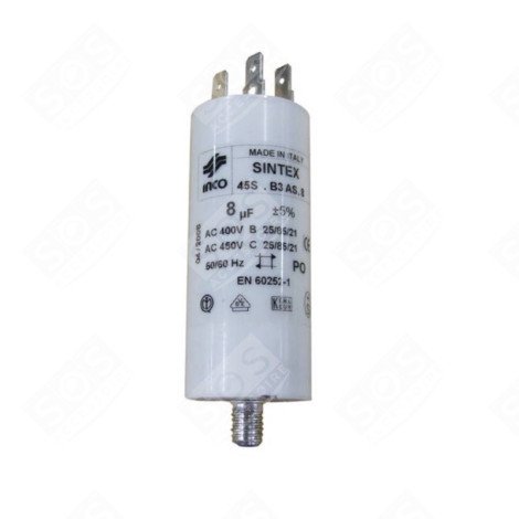 CONDENSATEUR 8MF 450V ASCIUGATRICE - 481981729146