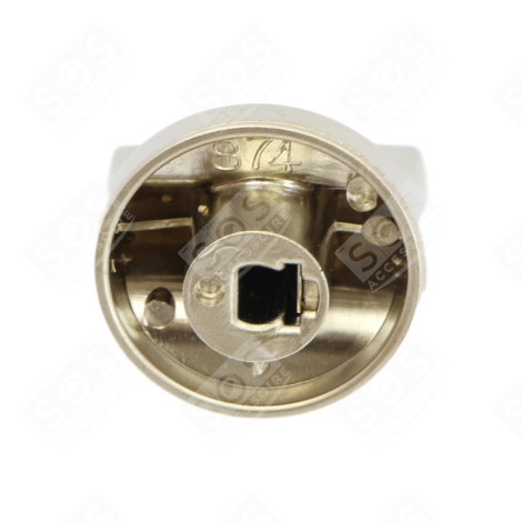 BOUTON DE GAZ D'ORIGINE NICKEL SATINÉ FORNI, FORNELLI ELETTRICI E A GAS - 81218023