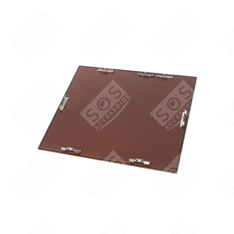 DESSUS EN VERRE VITROCÉRAMIQUE NOIR (590X520MM)  PIANO COTTURA - 7321424105458