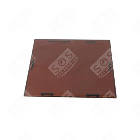 DESSUS EN VERRE VITROCÉRAMIQUE NOIR (590X520MM)  PIANO COTTURA - 7321424105458