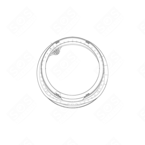 SOUFFLET, JOINT DE HUBLOT D'ORIGINE LAVATRICE - 858132760105