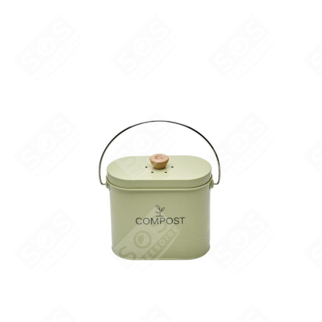 SEAU À COMPOST OVALE 3L D'ORIGINE UTENSILE DA CUCINA - NG040621