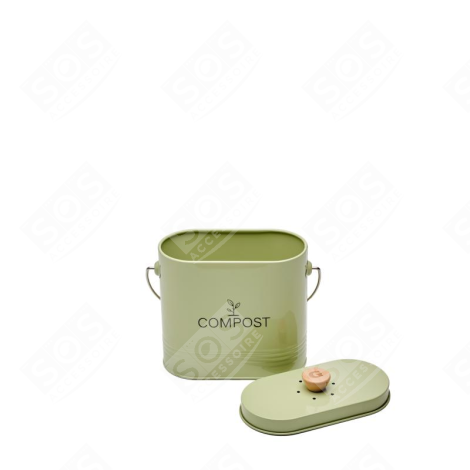 SEAU À COMPOST OVALE 3L D'ORIGINE UTENSILE DA CUCINA - NG040621