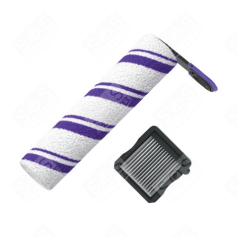 KIT BROSSE ROULEAU + FILTRE D'ORIGINE ASPIRAPOLVERE - ZR338A01