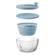 ESSOREUSE À SALADE BLEUE UTENSILE DA CUCINA - GZ170900134
