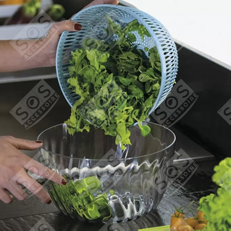 ESSOREUSE À SALADE BLEUE UTENSILE DA CUCINA - GZ170900134