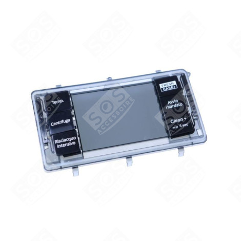 BOUTON + WINDOW ASSY FACELIFT LAVATRICE - C00635176