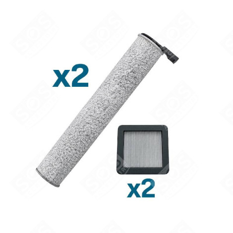 KIT FILTRE X-CLEAN 7 D'ORIGINE ASPIRAPOLVERE - ZR337A02