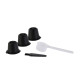 KIT DE 3 CAPSULES RÉUTILISABLES NESPRESSO D'ORIGINE MACCHINA DA CAFFÃ, CAFFETTIERA - KA4556