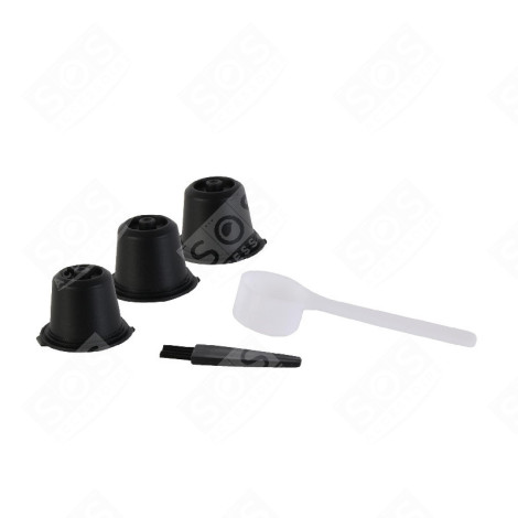 KIT DE 3 CAPSULES RÉUTILISABLES NESPRESSO D'ORIGINE MACCHINA DA CAFFÃ, CAFFETTIERA - KA4556